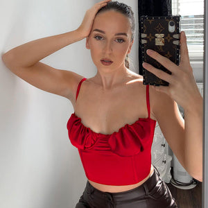Instahot Fashion U-Neck Chest Strap