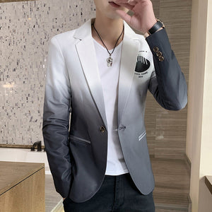 Men Fashion Trend Dress Jacket