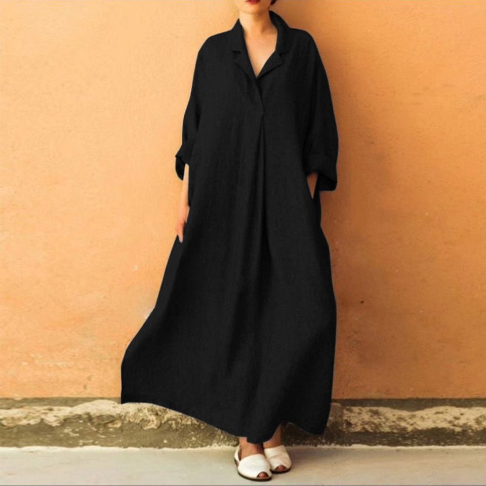 Bohemian Loose Waist Women Dress