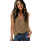 Chiffon Tank Top Women