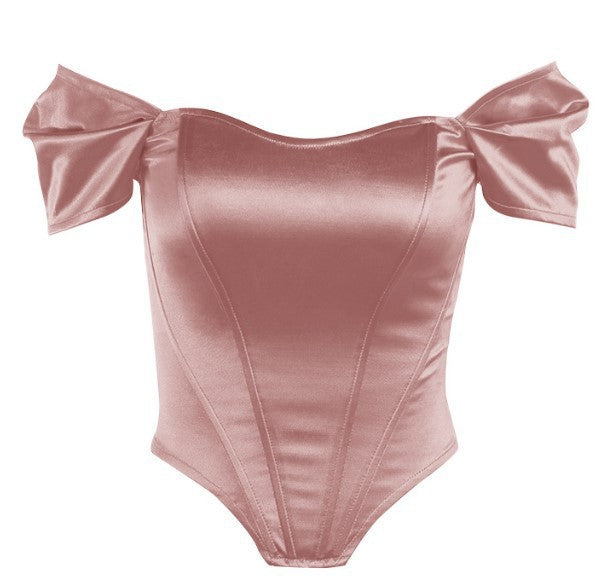 Fishbone Corset Tube Top