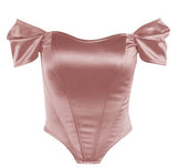 Fishbone Corset Tube Top