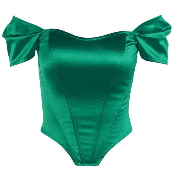 Fishbone Corset Tube Top