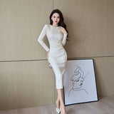Fashion Cashmere Knitted Dress