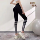 Letter Hip Fitness Training Pant